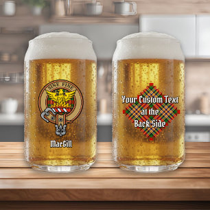 Vaso Con Forma De Lata Clan MacGill Escudo por Tartán