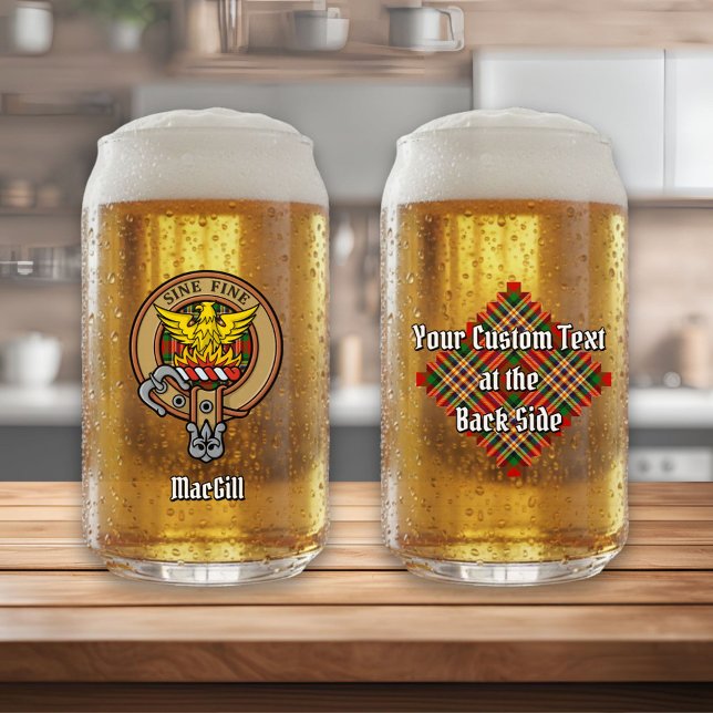 Vaso Con Forma De Lata Clan MacGill Escudo por Tartán (Subido por el creador)