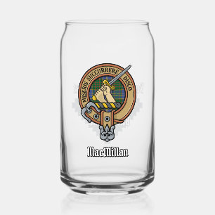Vaso Con Forma De Lata Clan MacMillan Escudo sobre la caza de tartán