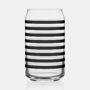 Vaso Con Forma De Lata Clásico Moderno Sleek Black Horizontal Strike