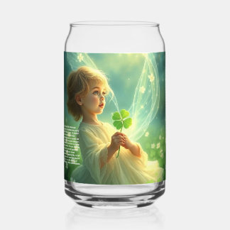 Vaso Con Forma De Lata Clover