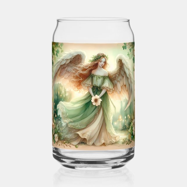 Vaso Con Forma De Lata Clover Serenity Angel (Anverso)
