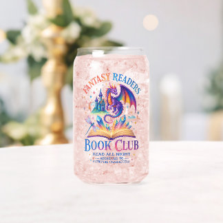 Vaso Con Forma De Lata Club de libros de lectores de fantasía...