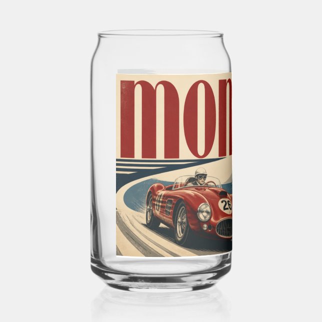 Vaso Con Forma De Lata coche de monaco  (Anverso)