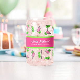 Vaso Con Forma De Lata Cóctel de Pickleball Personalizado Dinks y Bebidas