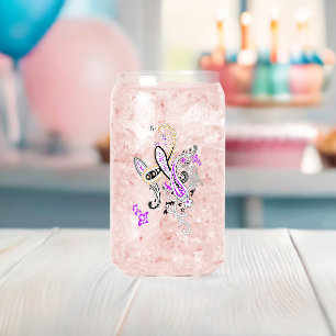 Vaso Con Forma De Lata Colección de Paisley Botánico de Lujo