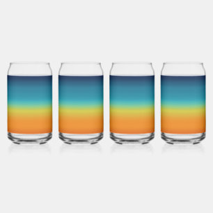 Vaso Con Forma De Lata Colores del atardecer del suroeste
