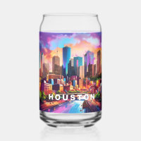 Colorido Skyline de Houston
