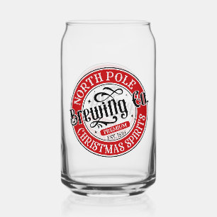 Vaso Con Forma De Lata Compañía Cervecera Polo Norte 