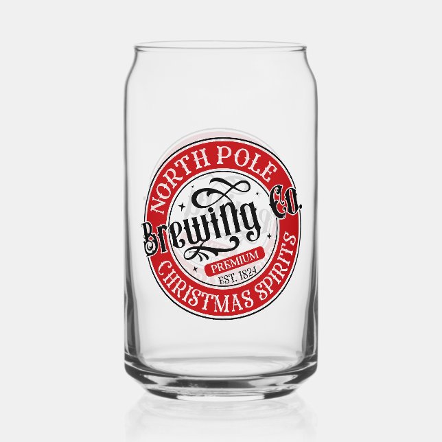 Vaso Con Forma De Lata Compañía Cervecera Polo Norte  (Reverso )