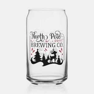 Vaso Con Forma De Lata Compañía Cervecera Polo Norte 
