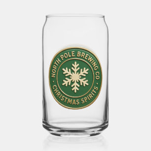 Vaso Con Forma De Lata Compañía Cervecera Polo Norte