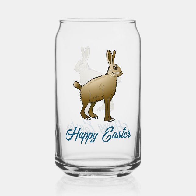 Vaso Con Forma De Lata Conejito de Pascua (Anverso)
