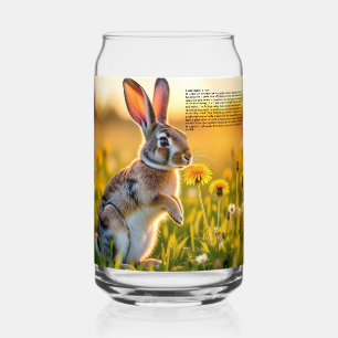 Vaso Con Forma De Lata Conejo