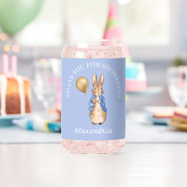 Vaso Con Forma De Lata Conejo clásico con chaqueta azul