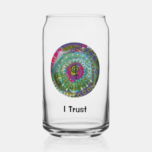 Vaso Con Forma De Lata Confío en Mantra y Prayer Portal