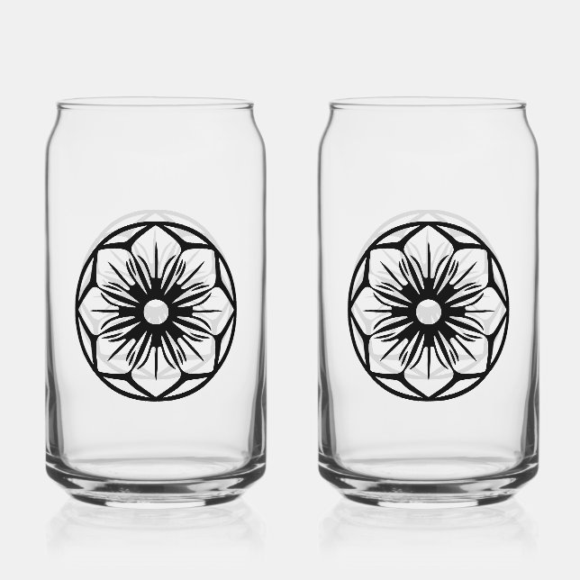 Vaso Con Forma De Lata conjunto de vidrio (Anverso)