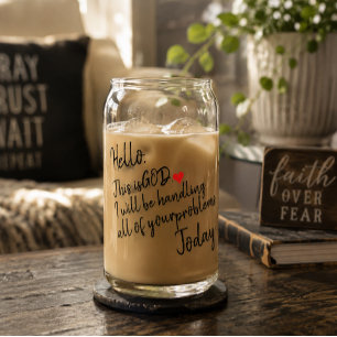 Vaso Con Forma De Lata Consuelo Tranquilo Ánimo Diario Regalo de Entrega