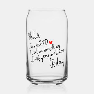 Vaso Con Forma De Lata Consuelo Tranquilo Ánimo Diario Regalo de Entrega
