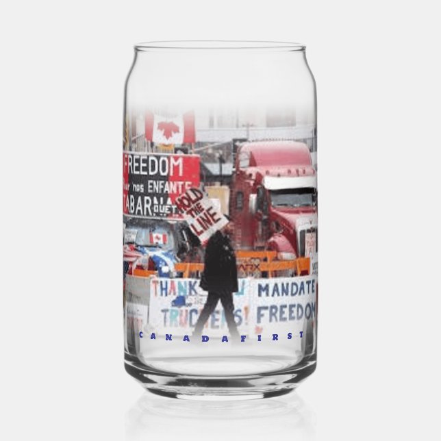 VASO CON FORMA DE LATA CONVOY CANADIENSE (Reverso )
