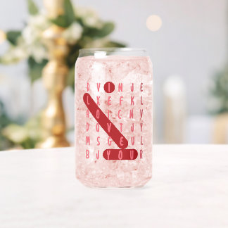 Vaso Con Forma De Lata Copa Romántica