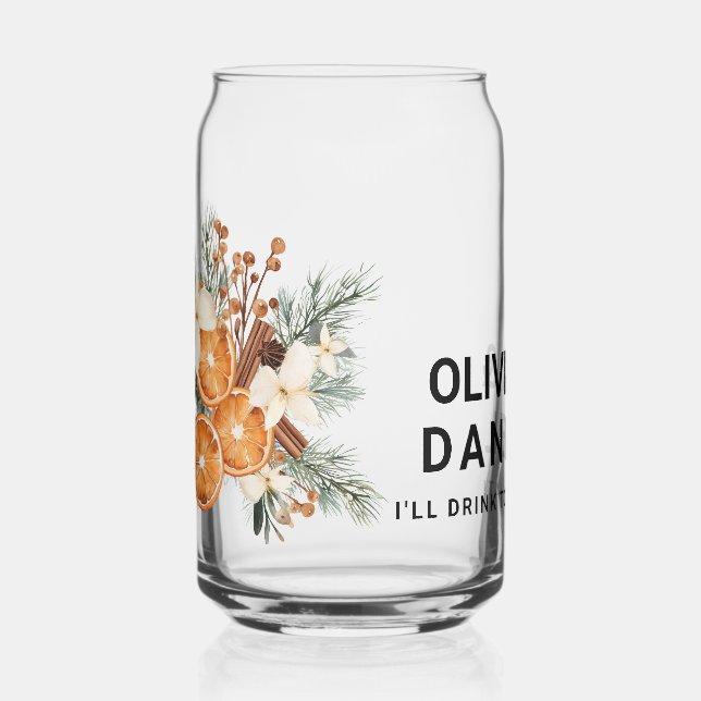 Vaso Con Forma De Lata Copas Bodas de la vegetación del invierno (Izquierda)