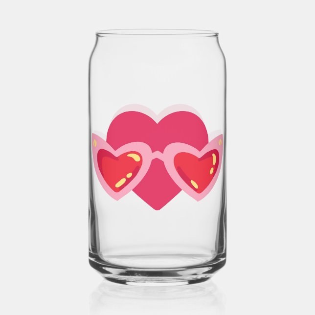 Vaso Con Forma De Lata Corazón (Anverso)