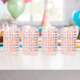 Vaso Con Forma De Lata Corazones de conversación divertidos y lindos con