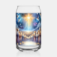 Coro celestial bajo la estrella de Belén