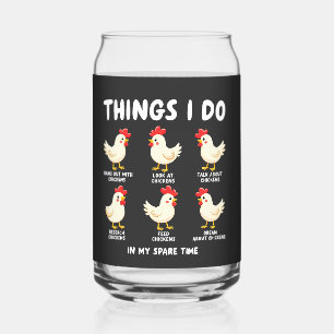 Vaso Con Forma De Lata Cosas que hago en mi crianza de pollo en tiempo li