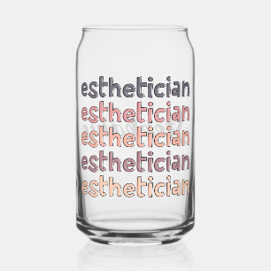 Vaso Con Forma De Lata Cosmetólogo estético personalizado