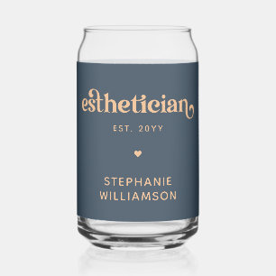 Vaso Con Forma De Lata Cosmetólogo estético personalizado