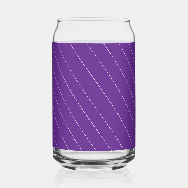 Vaso Con Forma De Lata CosmicPlum  Blanco  (Anverso)