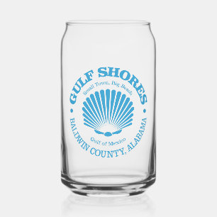 Vaso Con Forma De Lata Costas del Golfo (concha de mar)