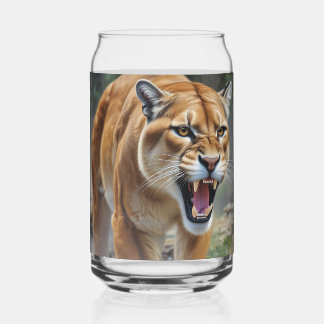 Vaso Con Forma De Lata Cougars