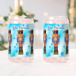 Vaso Con Forma De Lata Cracker alemán - Feliz Navidad