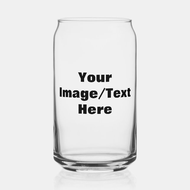 Vaso Con Forma De Lata Crea lo tuyo  (Anverso)