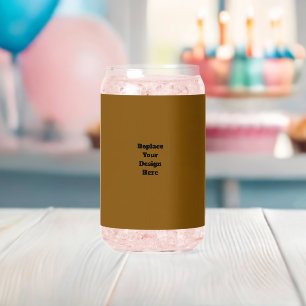 Vaso Con Forma De Lata Crea tu propio marrón