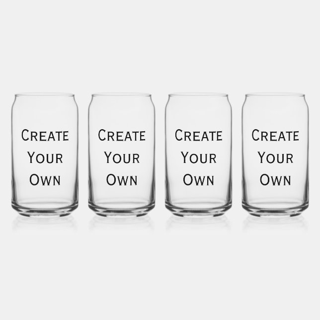 Vaso Con Forma De Lata Crear el propio (Reverso)