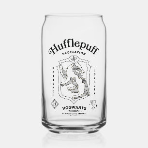 Vaso Con Forma De Lata Crest de Dedicación Paciencia Lealtad de HUFFLEPUF