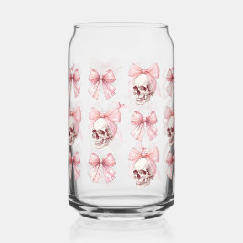 Vaso Con Forma De Lata Cristal Halloween Halloween de color rosa para beb