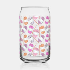 Vaso Con Forma De Lata Crochet Craft Yarn