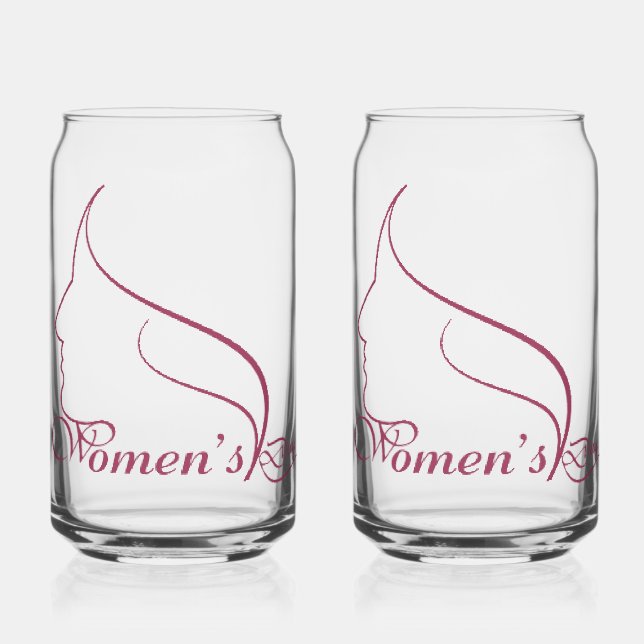 Vaso Con Forma De Lata Crown women on the Women's Day (Izquierda)