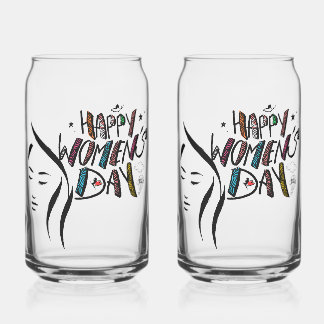 Vaso Con Forma De Lata Crown women on the Women's Day