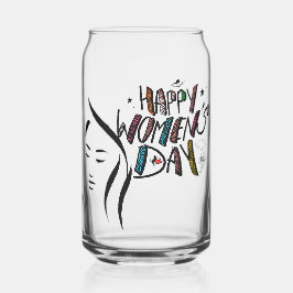 Vaso Con Forma De Lata Crown women on the Women's Day