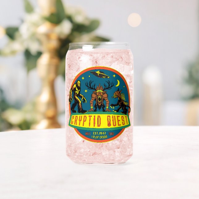 Vaso Con Forma De Lata Cryptid Quest (Insitu (Boda))
