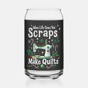 Vaso Con Forma De Lata Cuando la vida te da los grilletes hacen Navidades