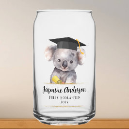 Vaso Con Forma De Lata Curte Graduation Koala personalizado