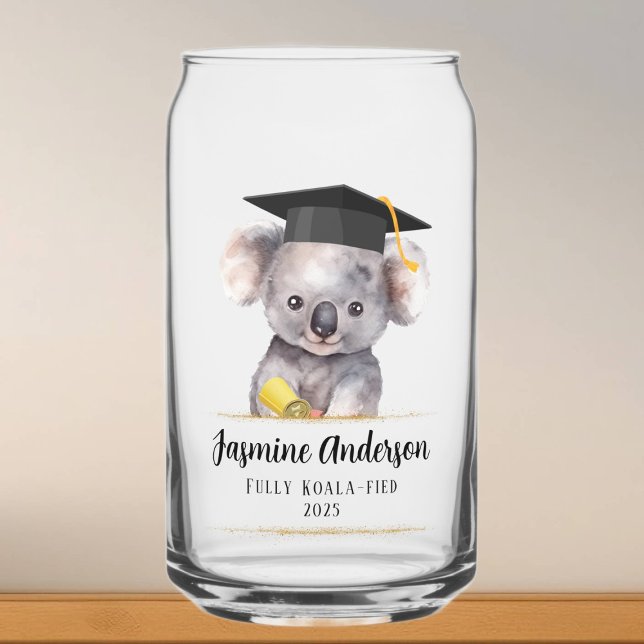 Vaso Con Forma De Lata Curte Graduation Koala personalizado (Subido por el creador)
