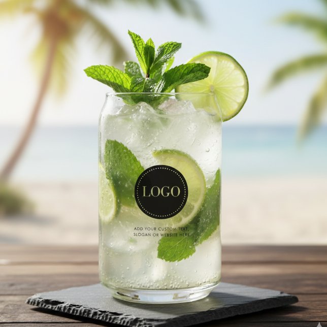 Vaso Con Forma De Lata Custom Personalized Logo and Text  (Subido por el creador)